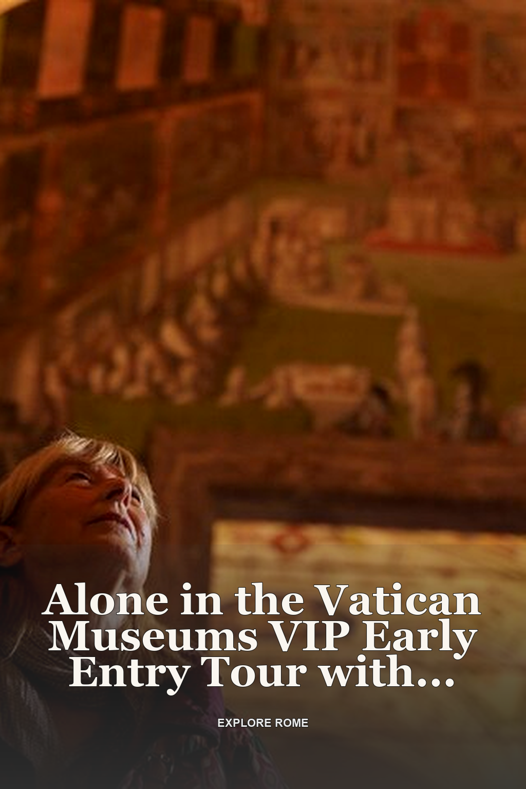 Alone in the Vatican Museums VIP Early Entry Tour with Key Master