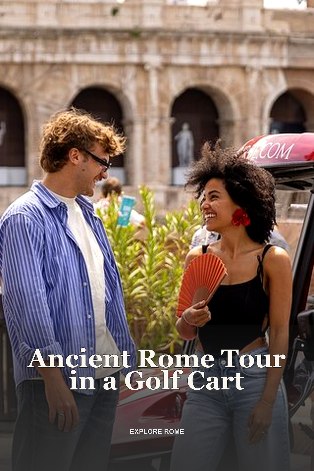 Ancient Rome Tour in a Golf Cart