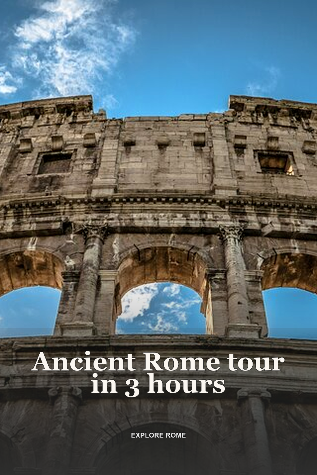 Ancient Rome tour in 3 hours