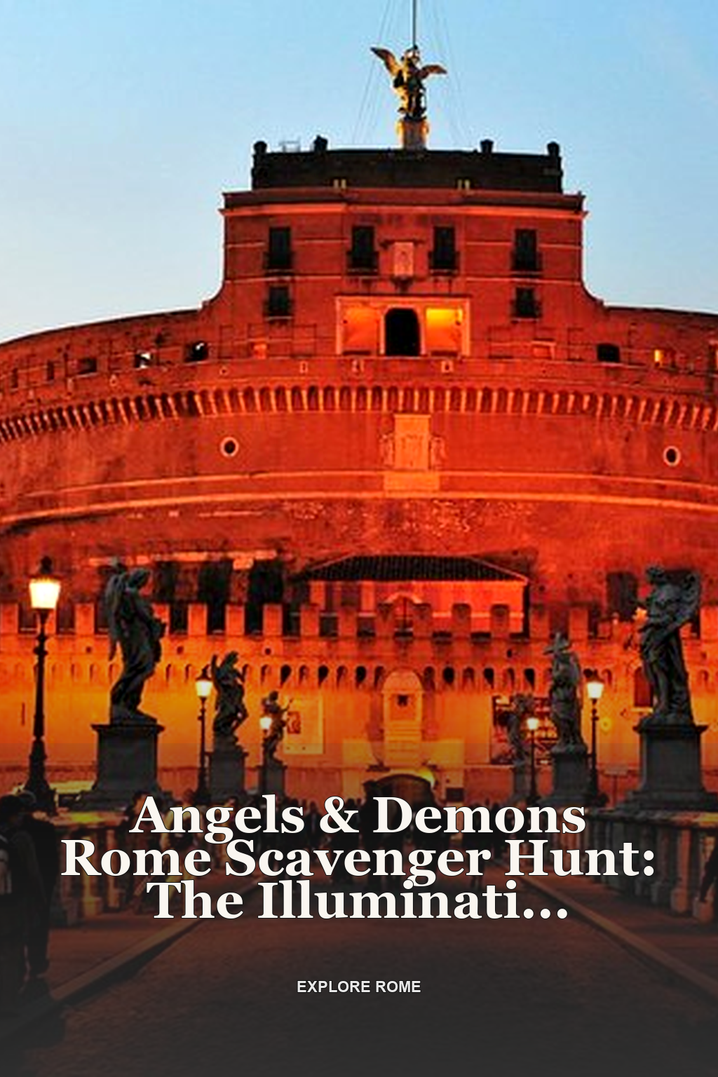 Angels & Demons Rome Scavenger Hunt: The Illuminati Escape Game