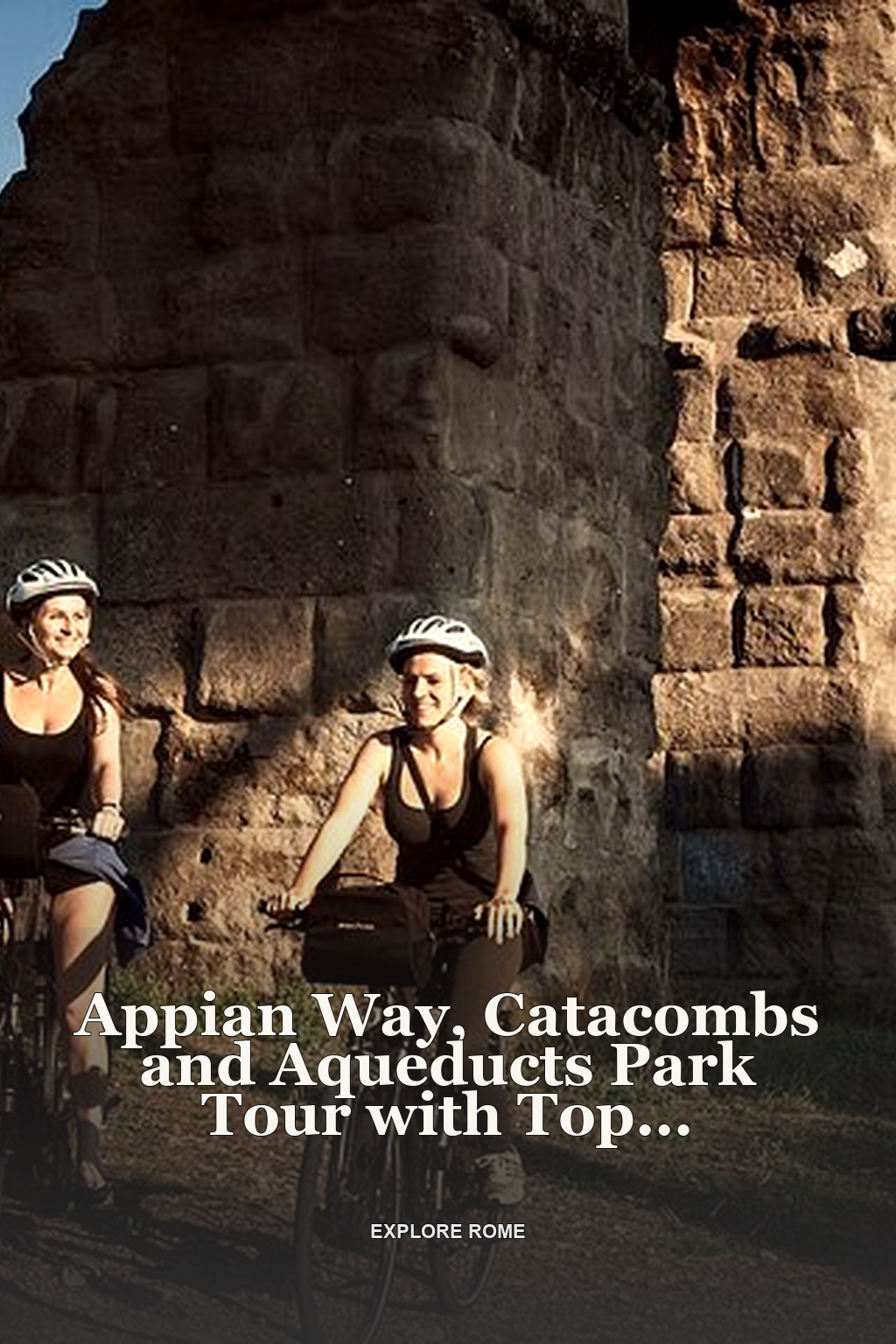 Appian Way, Catacombs and Aqueducts Park Tour with Top E-Bike