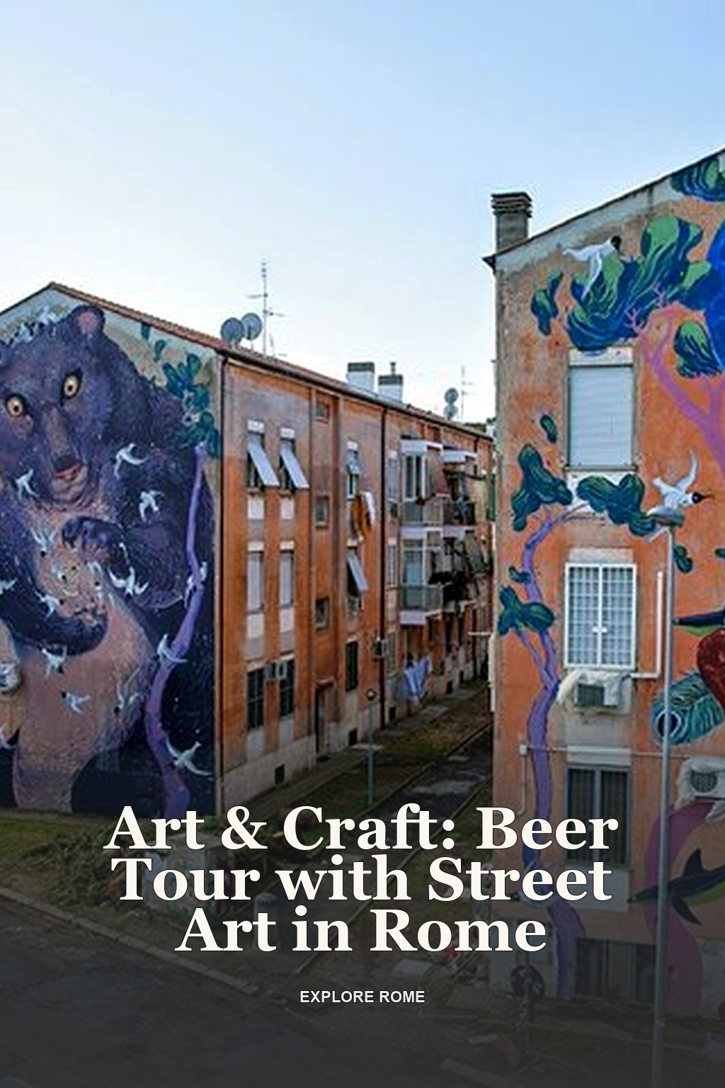 Art & Craft: Beer Tour with Street Art in Rome