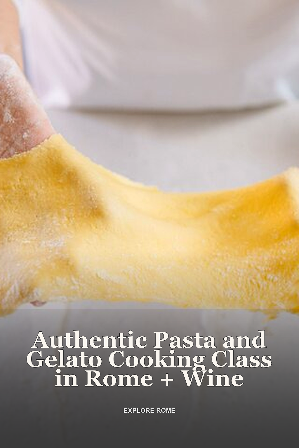 Authentic Pasta and Gelato Cooking Class in Rome + Wine