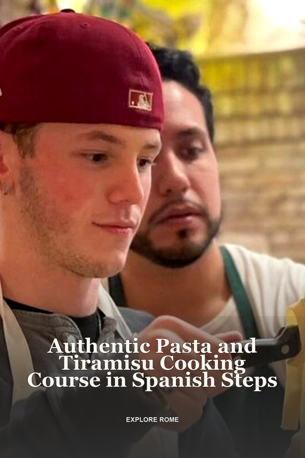 Authentic Pasta and Tiramisu Cooking Course in Spanish Steps