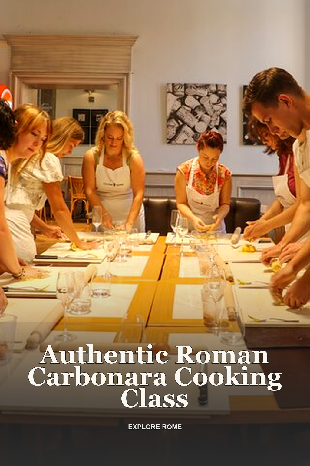 Authentic Roman Carbonara Cooking Class