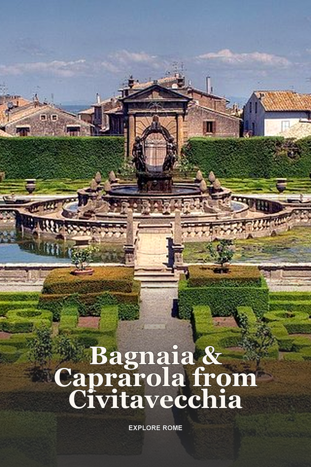Bagnaia & Caprarola from Civitavecchia