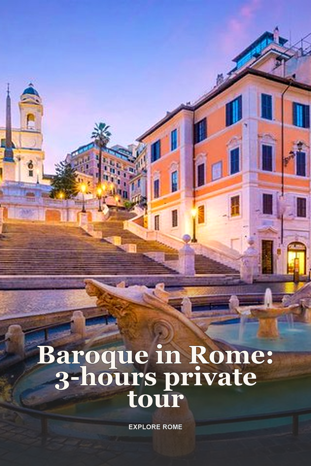 Baroque in Rome: 3-hours private tour