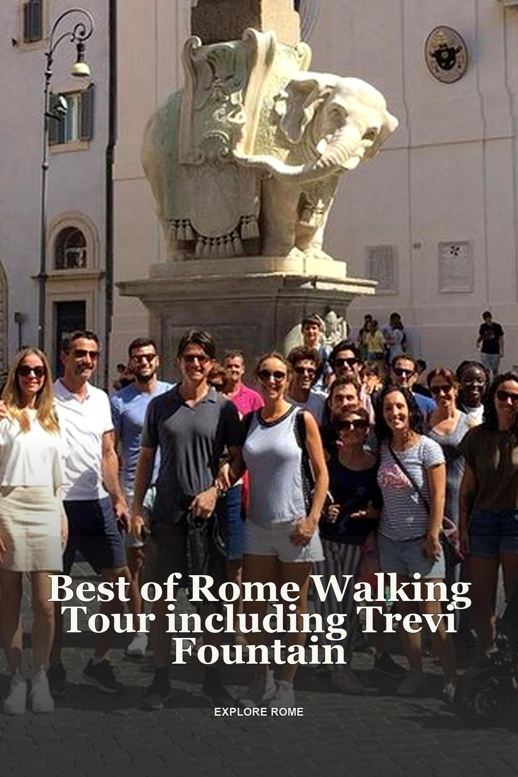 Best of Rome Walking Tour including Trevi Fountain
