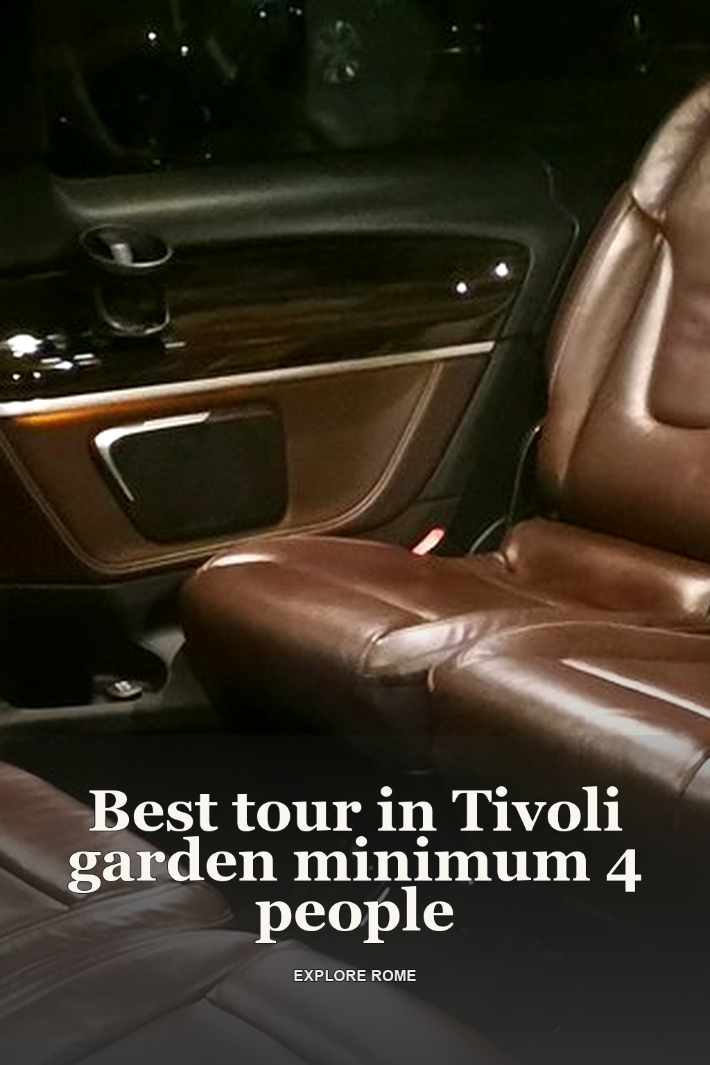 Best tour in Tivoli garden minimum 4 people