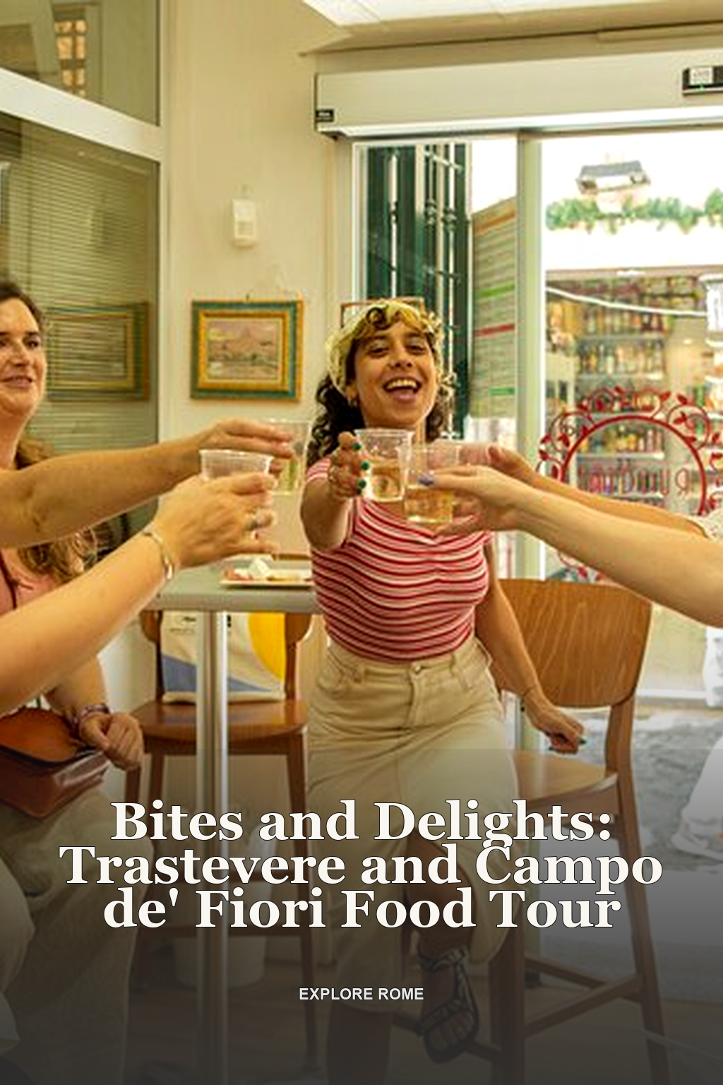 Bites and Delights: Trastevere and Campo de' Fiori Food Tour