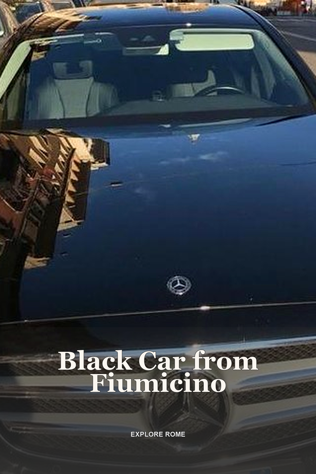 Black Car from Fiumicino