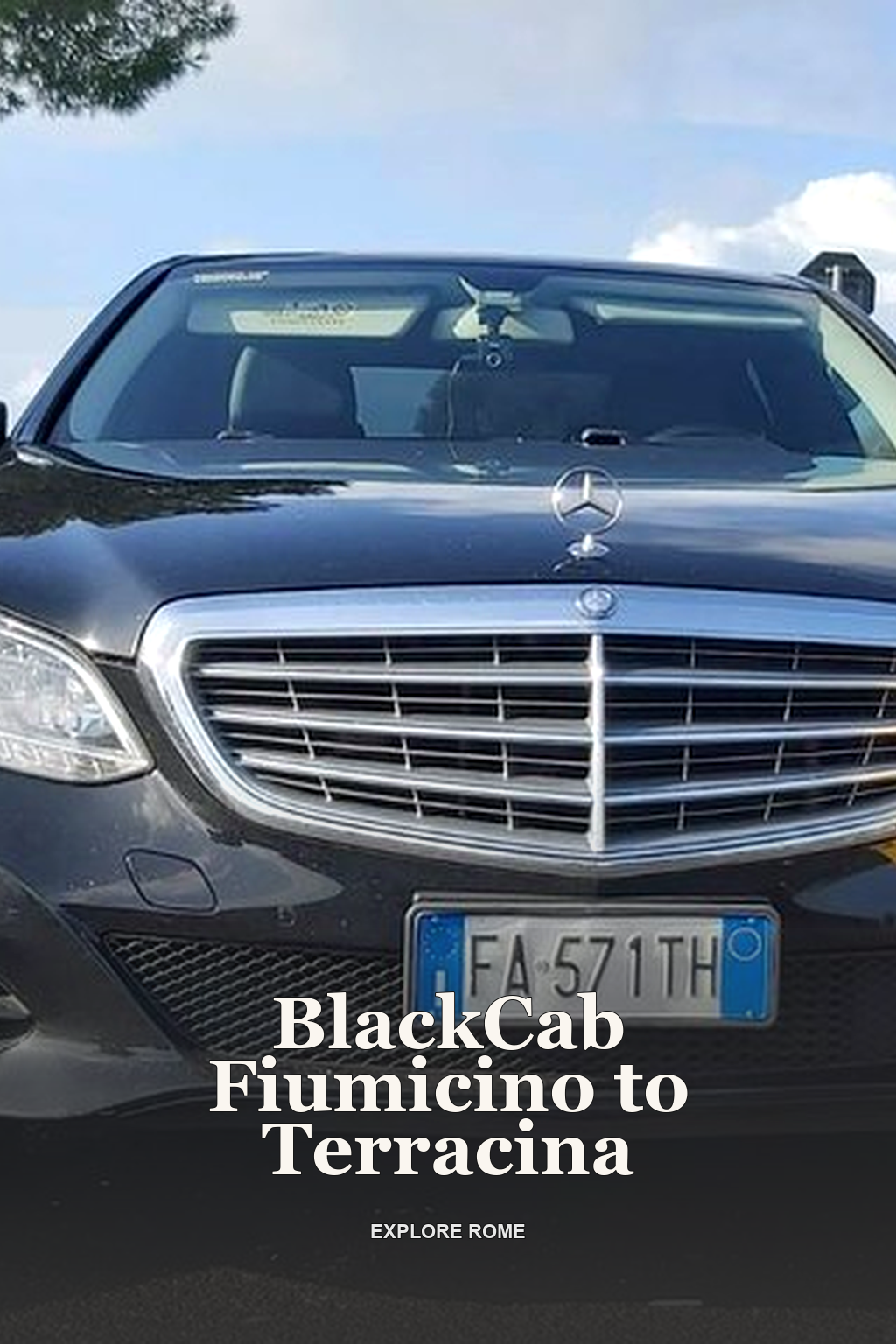 BlackCab Fiumicino to Terracina