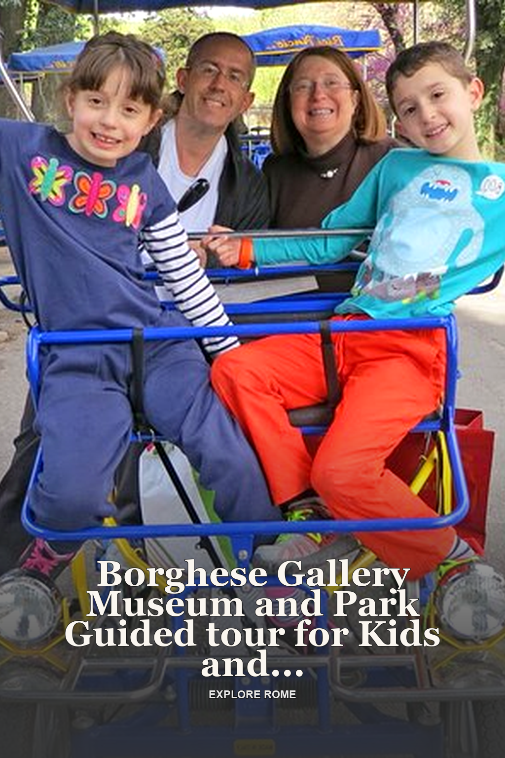 Borghese Gallery Museum and Park Guided tour for Kids and Families