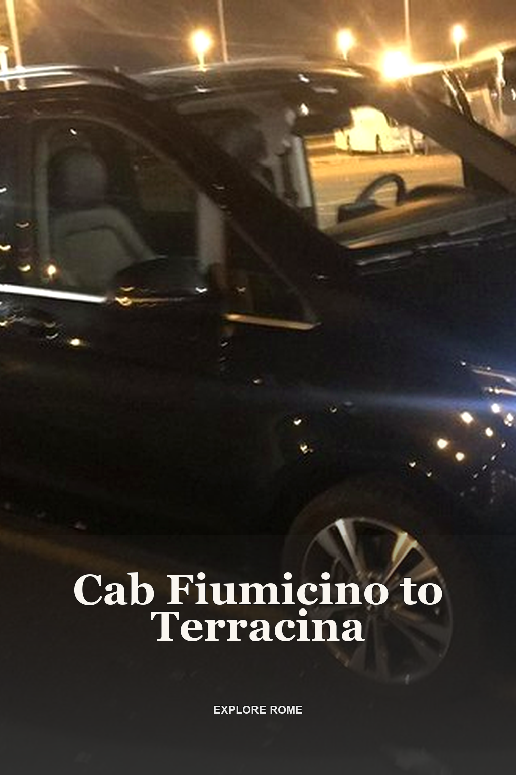 Cab Fiumicino to Terracina
